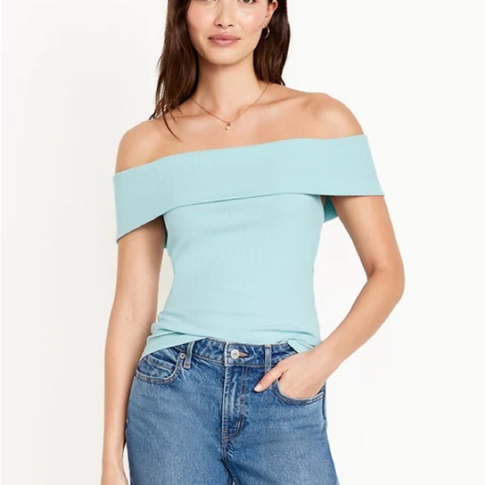 Old Navy Off the Shoulder Ribbed Tank Top size XL